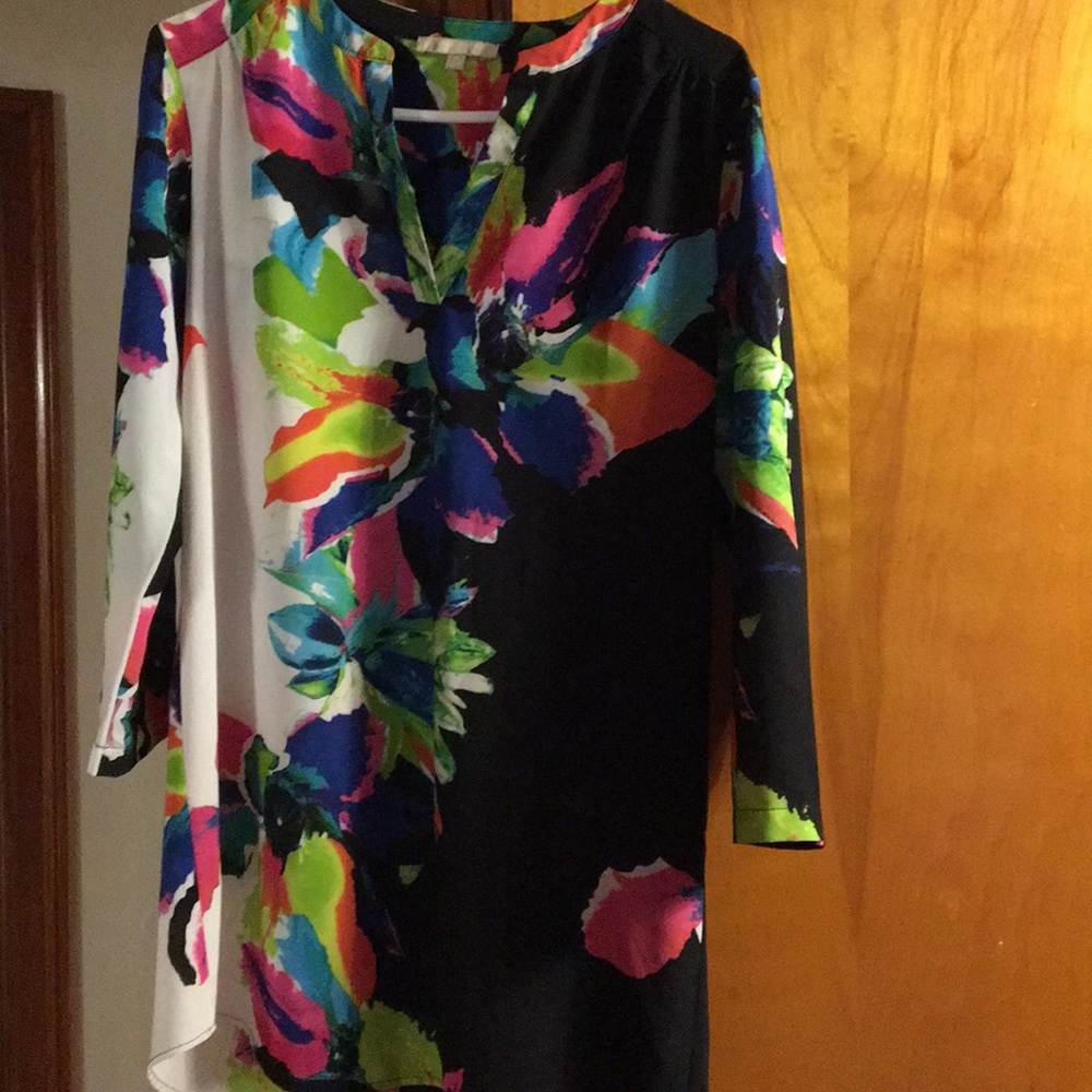 Floral Tunic Style Top